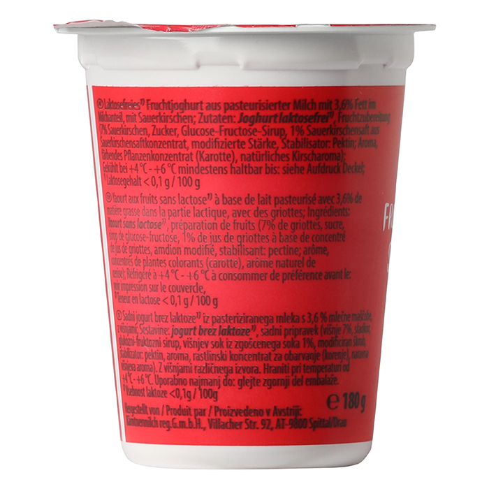 MILFINA Fruchtjoghurt laktosefrei, Sauerkirsche | ALDI-now