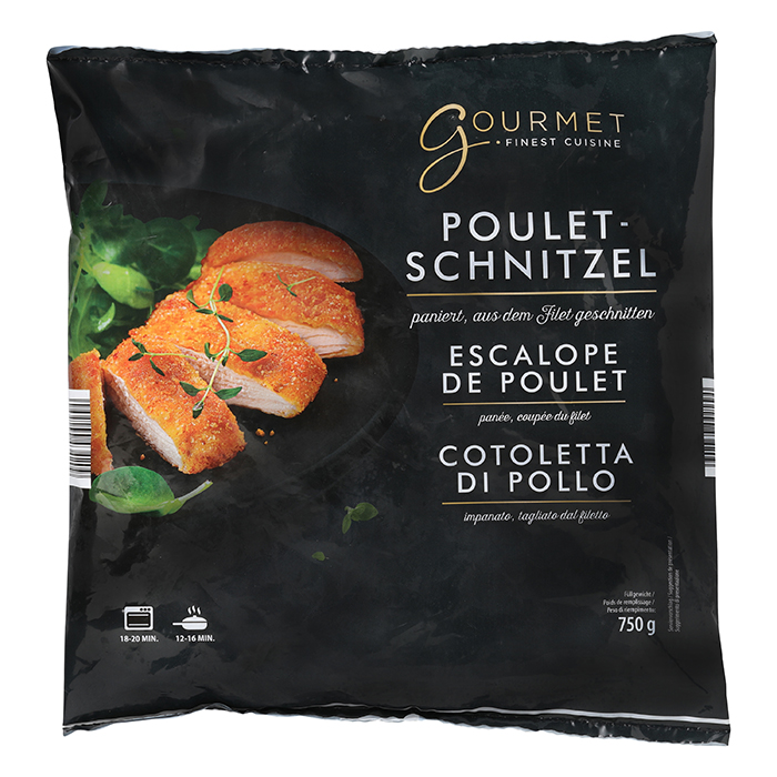 GOURMET Pouletschnitzel, paniert | ALDI-now