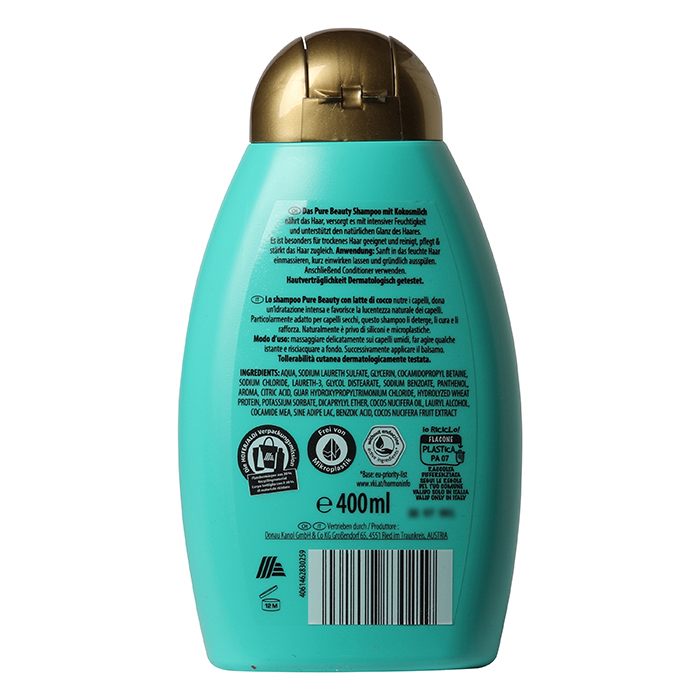 OMBIA Pure Beauty Shampoo, Kokosnuss Milch | ALDI-now