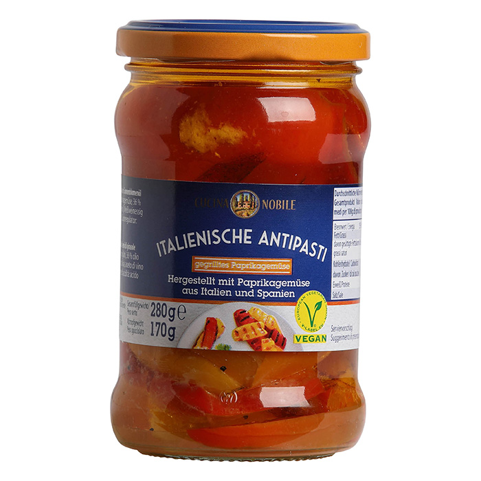 CUCINA NOBILE Antipasti italiani Peperoni grigliati