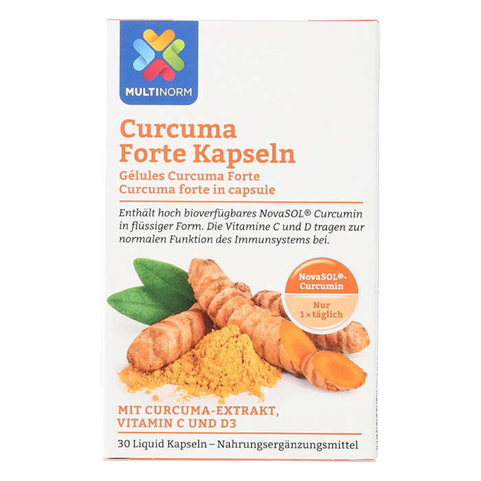 MULTINORM Gélules de curcuma forte