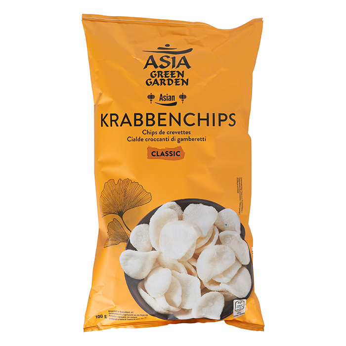 ASIA GREEN GARDEN Chips de crevettes, classiques