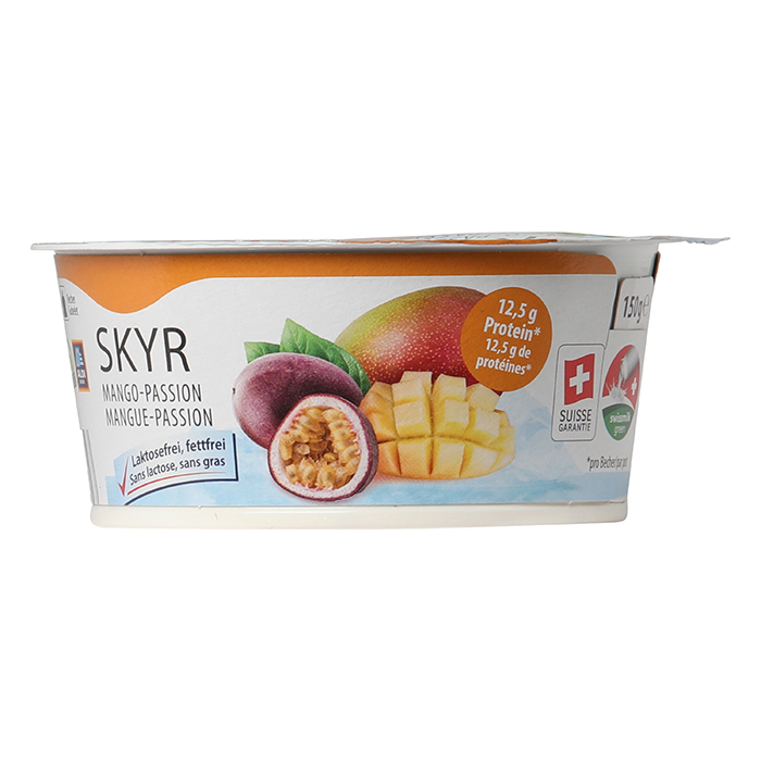 MILFINA Skyr senza lattosio, mango - Frutto della passione
