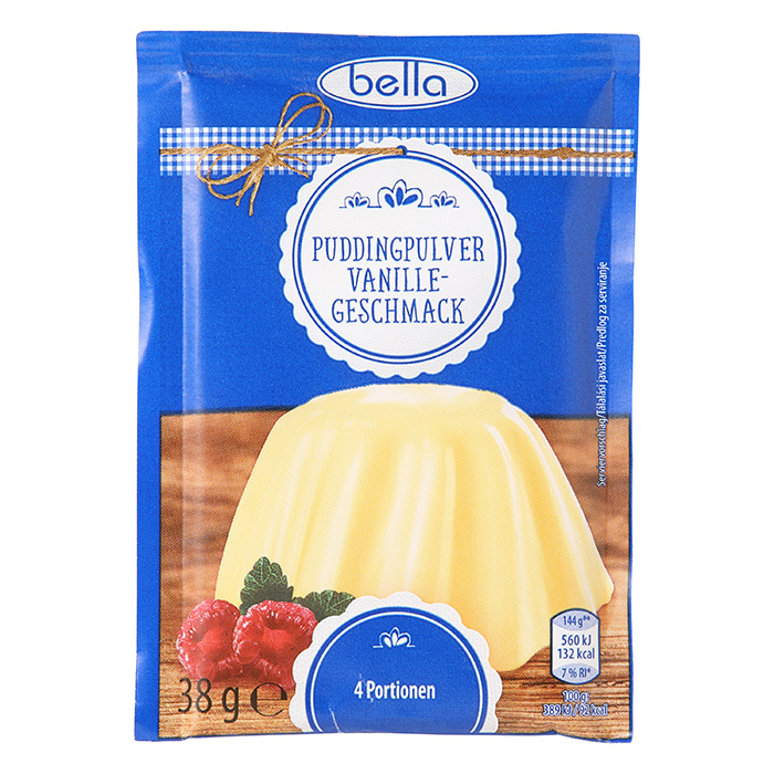 BELLA Puddingpulver 3er-Pack, Vanillegeschmack