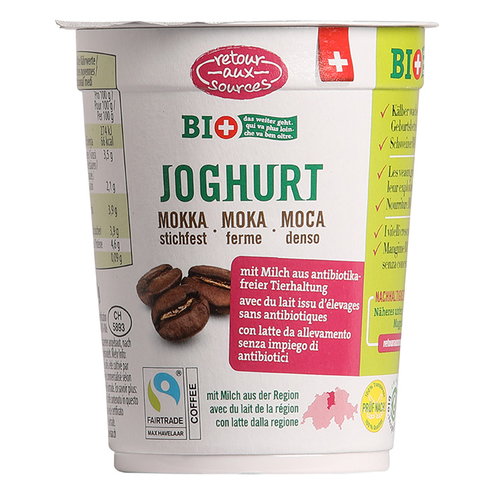 RETOUR AUX SOURCES BIO Yogourt moka