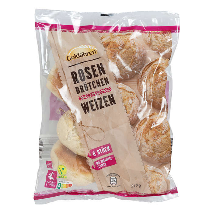 GOLDÄHREN Rosenbrötchen hell