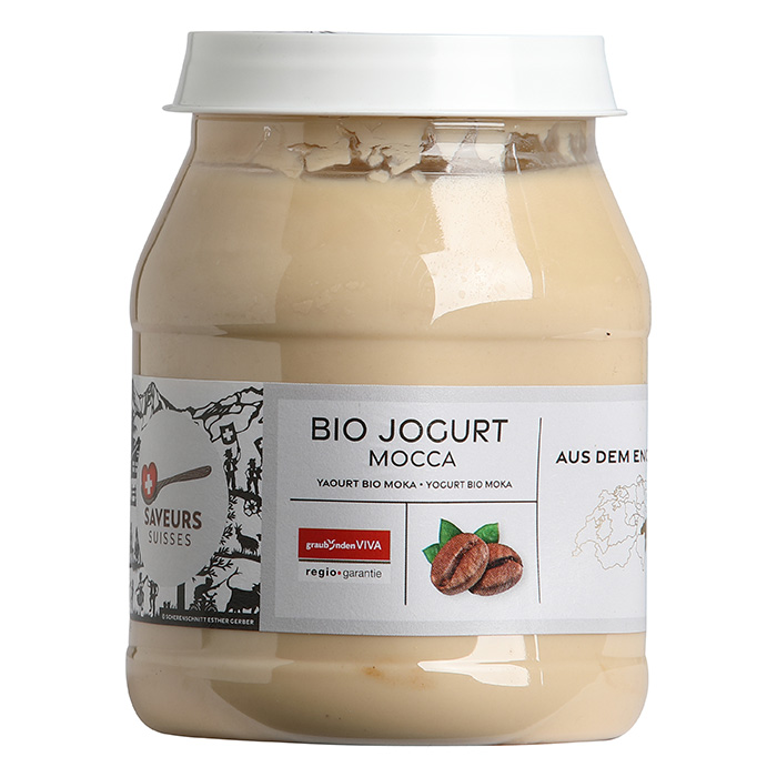 SAVEURS SUISSES BIO Engadiner Joghurt, Mocca