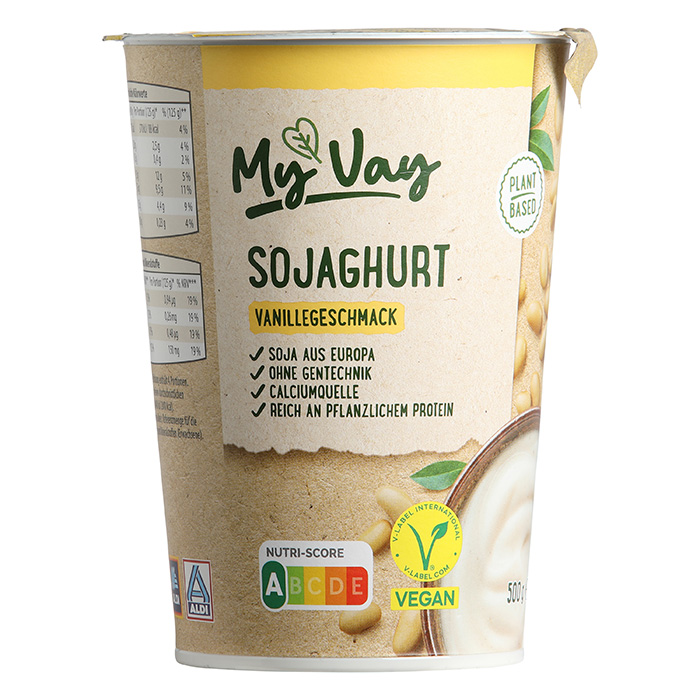 MY VAY Sojaghurt, Vanille | ALDI-now MY VAY Sojaghurt, Vanille | ALDI-now
