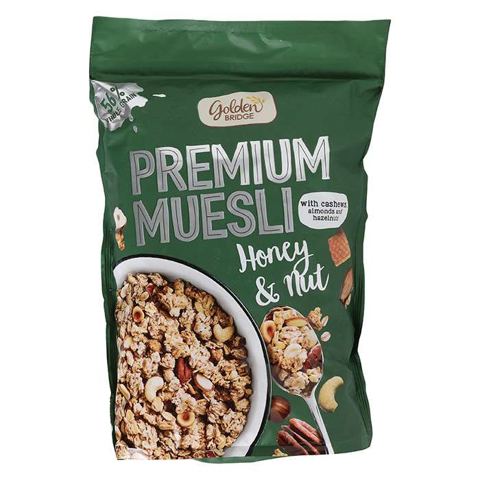 GOLDEN BRIDGE Muesli Croquant au miel et aux noix