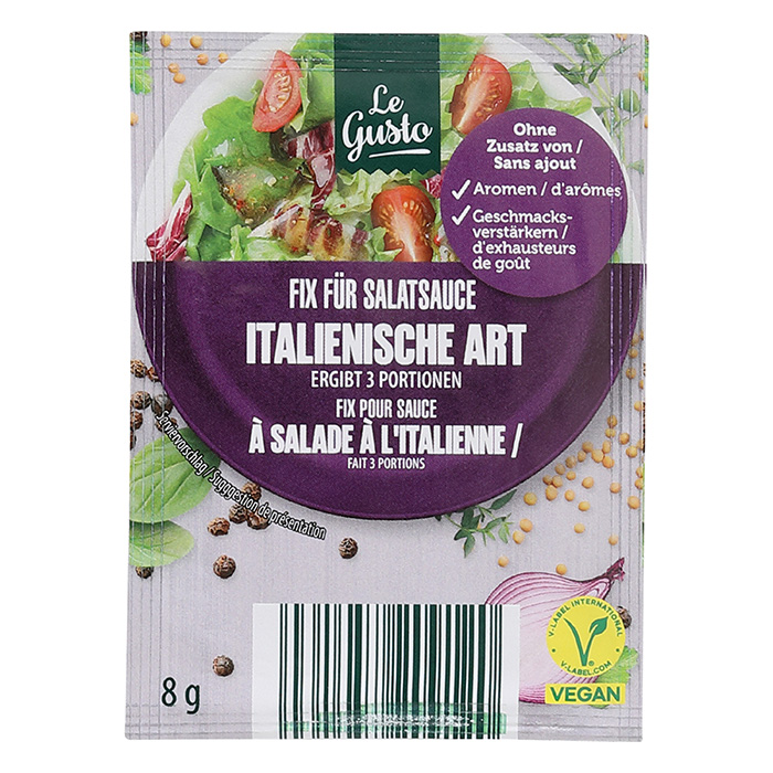 LE GUSTO Fix für Salat-Sauce, Italienische Art | ALDI-now