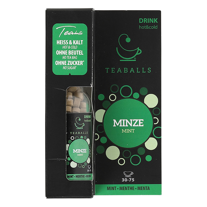 TEABALLS Tè sfuso, Menta