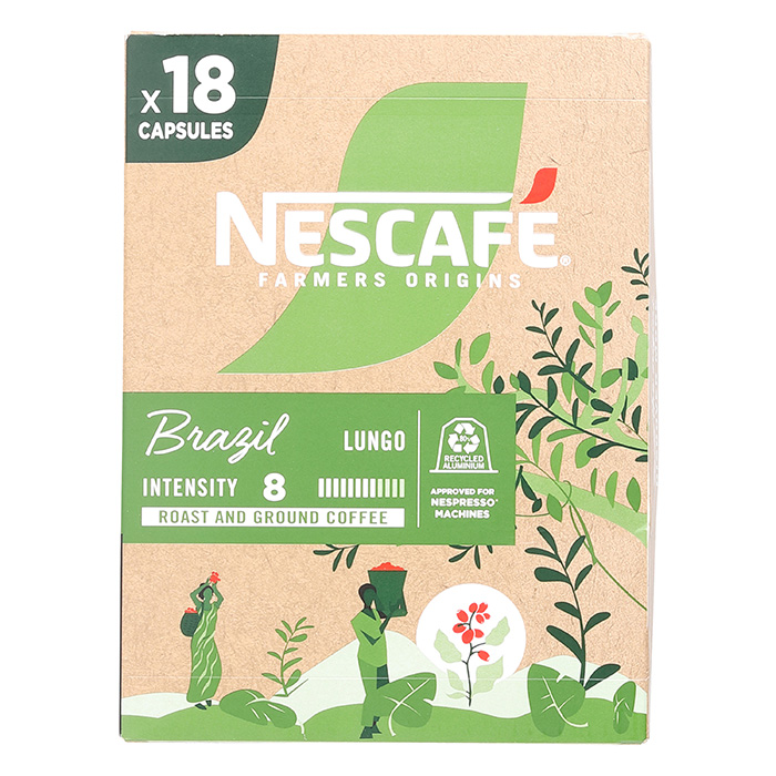 NESCAFÉ Capsule di caffè Farmers Origin, Brazil Lungo