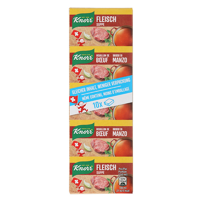 KNORR Bouillon Würfel, Fleisch